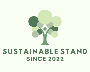 Sustainable Tree Planting logo design