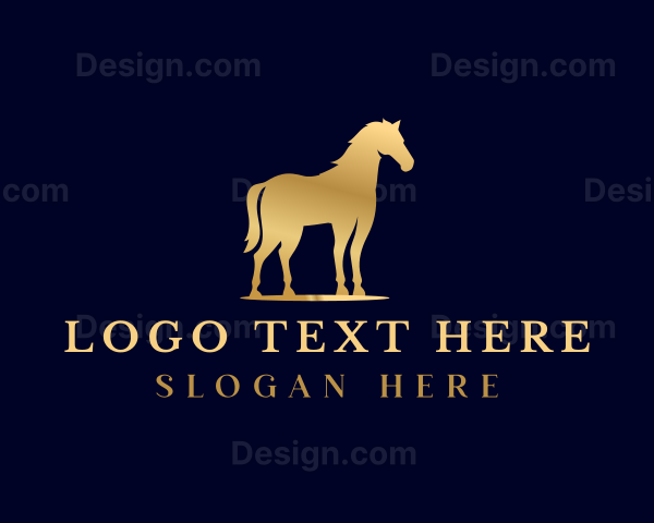 Horse Upmarket Brand Logo