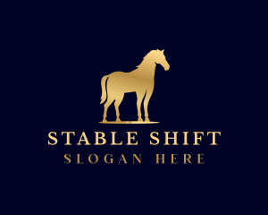 Horse Upmarket Brand logo design