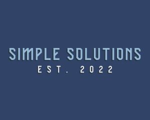 Simple Business Brand logo design