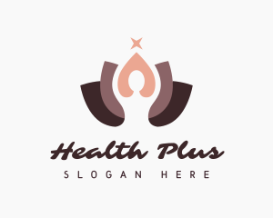 Elegant Yoga Lotus logo