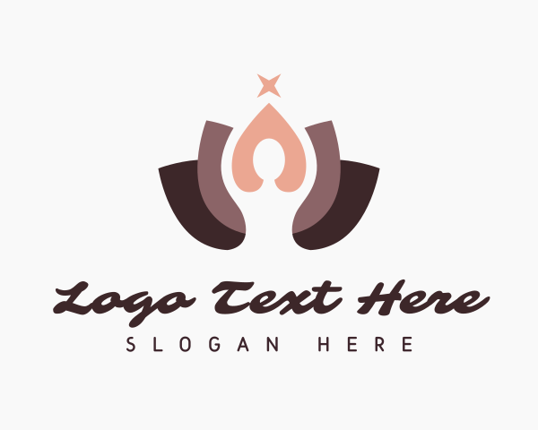 Yoga Class logo example 1