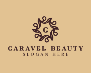 Feminine Floral Salon  logo design