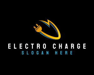 Plug Volt Charge logo design