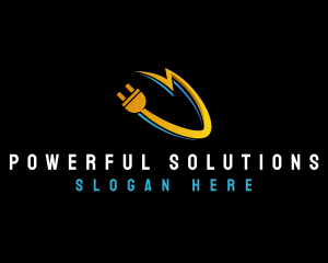 Plug Volt Charge logo design