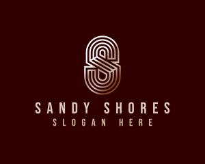 Luxury Industrial Letter S logo design