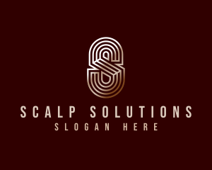 Luxury Industrial Letter S logo design