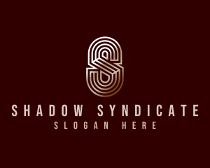 Luxury Industrial Letter S logo design