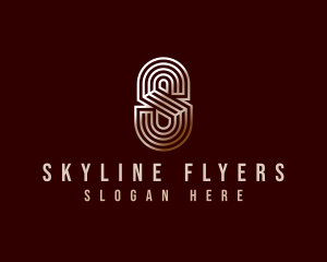 Luxury Industrial Letter S logo design