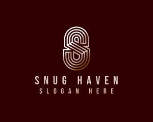 Luxury Industrial Letter S logo design