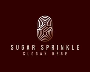 Luxury Industrial Letter S logo design