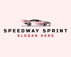 Drag Racing Car Race logo design