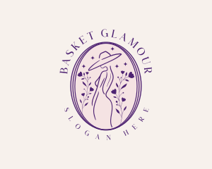 Glamour Fashion Dress logo design