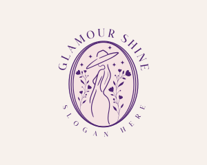 Glamour Fashion Dress logo design