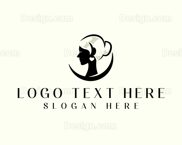 Elegant Beauty Woman Logo