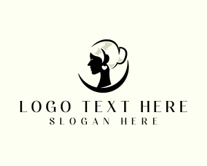 Elegant Beauty Woman logo