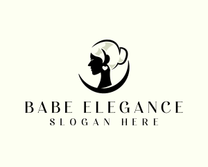 Elegant Beauty Woman logo design