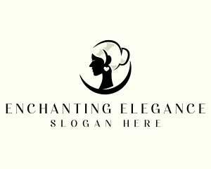 Elegant Beauty Woman logo design