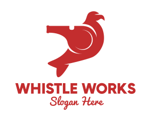 Red Whistle Bird logo