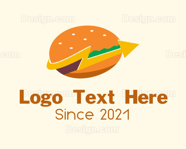 Fast Food Burger Hamburger Logo