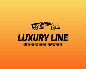 Speed Luxury Car logo design