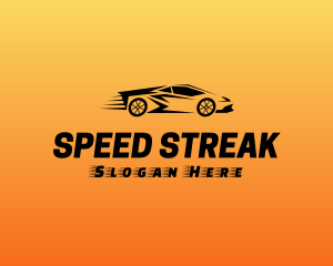 Speed Luxury Car logo design