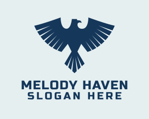 Falcon Military Air Force Logo
