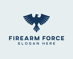 Falcon Military Air Force logo design