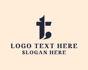 Modern - Modern Company Letter T logo design