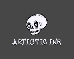 Punk Tattoo Skull logo