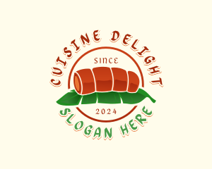 Roasted Lechon Belly logo design