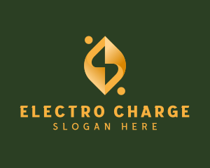 Leaf Energy Electricity logo design