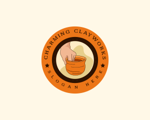 Handcrafter Artisan Pottery logo
