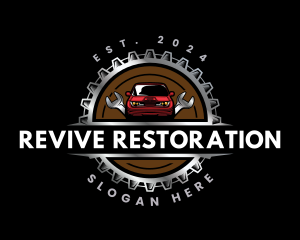 Car Garage Restoration logo
