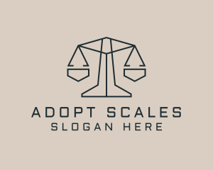 Urban Planning Scale logo design