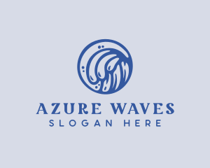 Ocean Wave Resort logo design