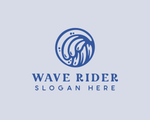 Ocean Wave Resort logo design