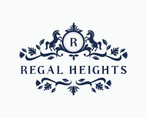 Royal Regal Stallion  logo design