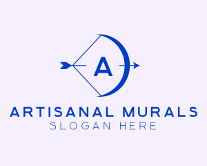 Simple Arrow Hunting logo design