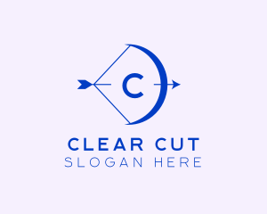 Simple Arrow Hunting logo design