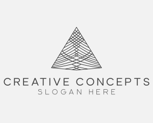 Pyramid Creative Agency logo design