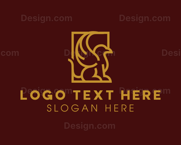 Elegant Stately Griffin Logo