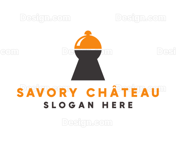 Keyhole Cloche Restaurant Logo