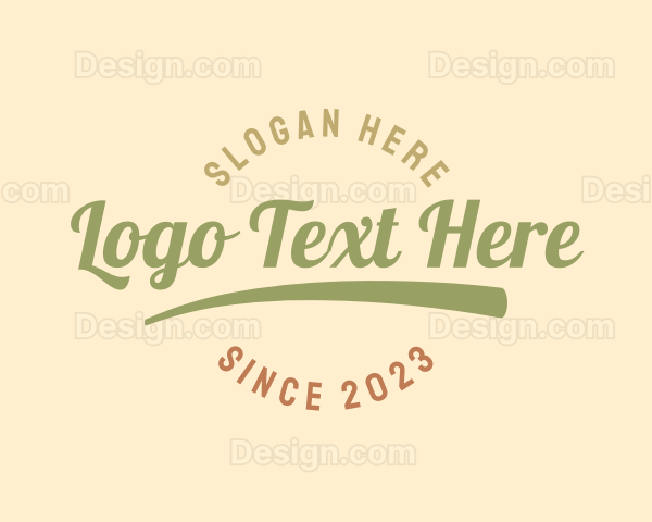 Stylish Store Script Business Logo