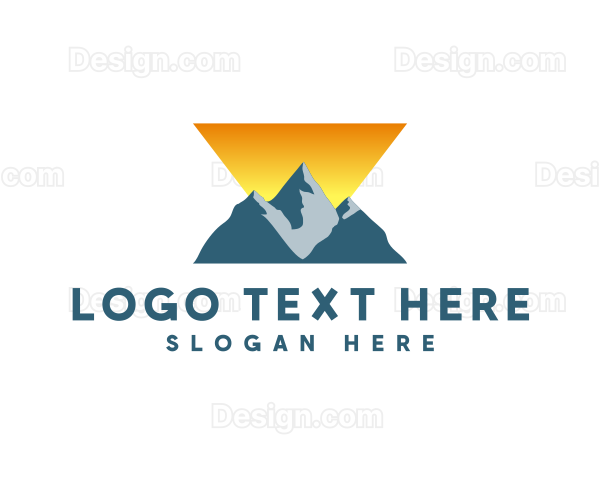 Triangle Mountain Peak Logo