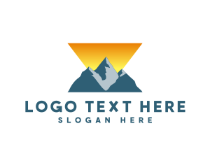 Triangle Mountain Peak Logo