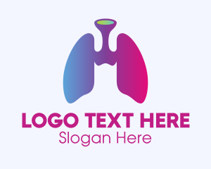 Gradient Respiratory Lungs Logo