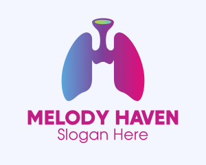 Gradient Respiratory Lungs Logo