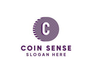 Business Circle Coin logo design