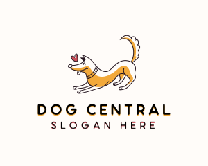 Dog Pet Grooming logo design